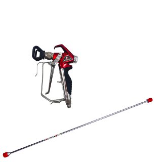 Pistol de zugravit cu 4 degete, vopsit, RX PRO, for Titan , max. 360 bar cu extensie 100 cm Pistol de zugravit cu 4 degete, vopsit, RX PRO, for Titan , max. 360 bar cu extensie 100 cm